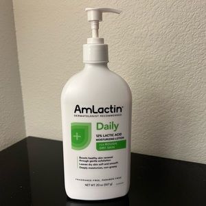 AmLactin Daily Moisturizing Lotion for Dry Skin 20 oz with 12% Lactic Acid